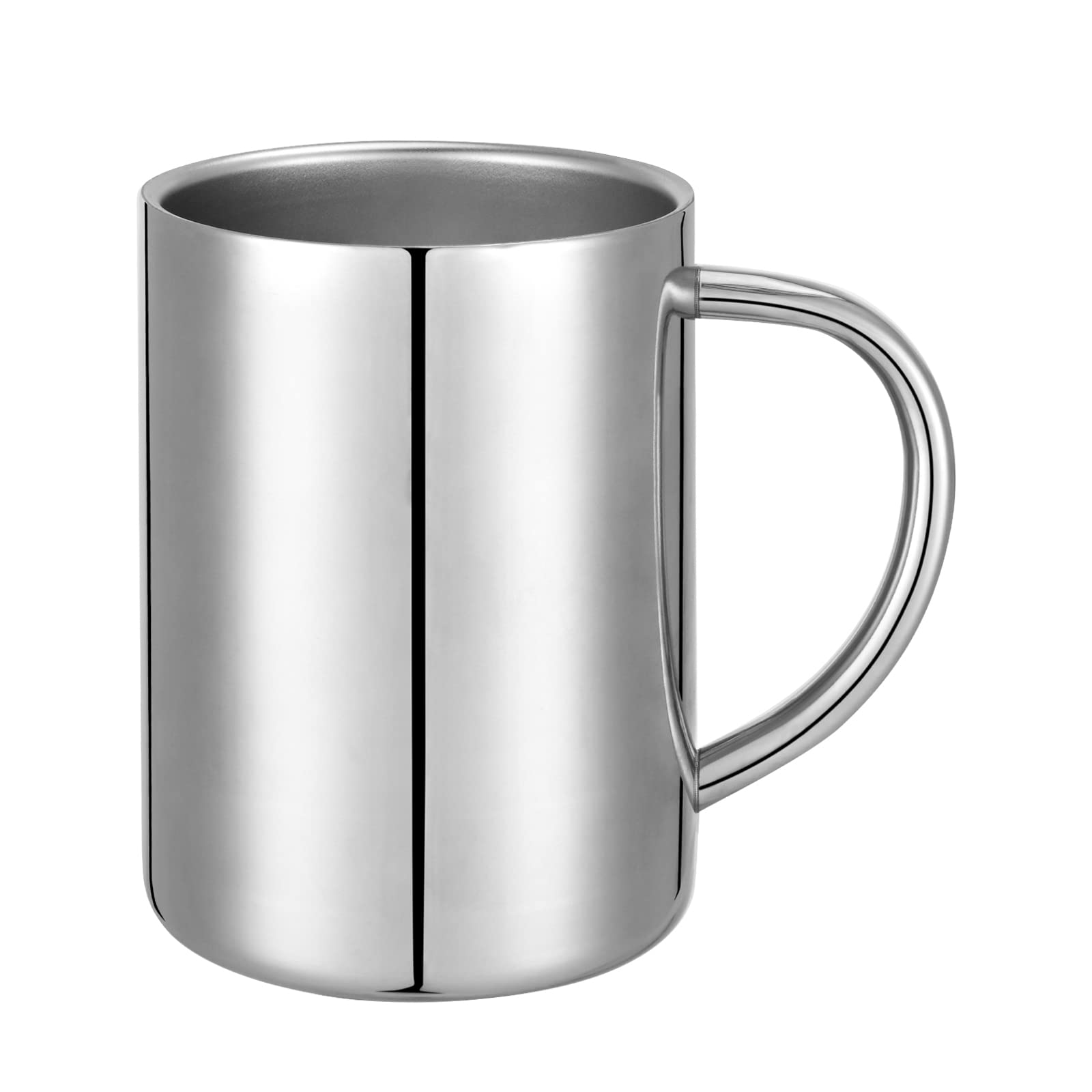 バーベキュー・調理用品 CHALLENGER STAINLESS MUG Amazon.com: luvtree 400ml Insulated 304 Stainless Steel Coffee Mug